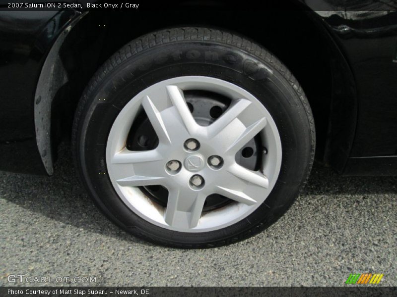 Black Onyx / Gray 2007 Saturn ION 2 Sedan