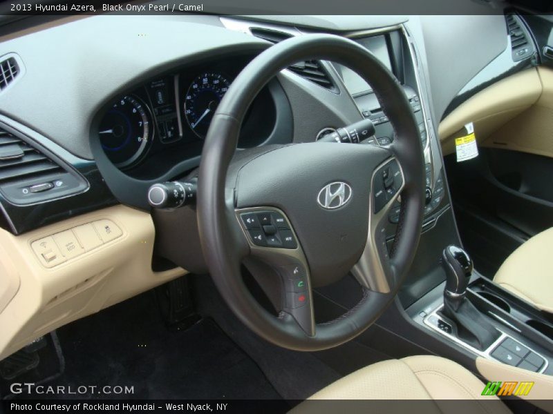 Black Onyx Pearl / Camel 2013 Hyundai Azera