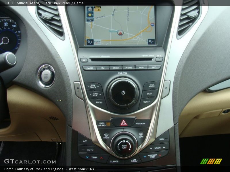 Black Onyx Pearl / Camel 2013 Hyundai Azera
