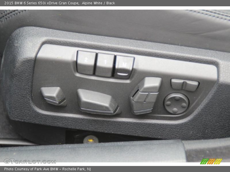 Controls of 2015 6 Series 650i xDrive Gran Coupe
