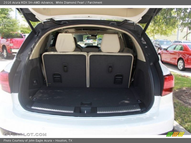 White Diamond Pearl / Parchment 2016 Acura MDX SH-AWD Advance