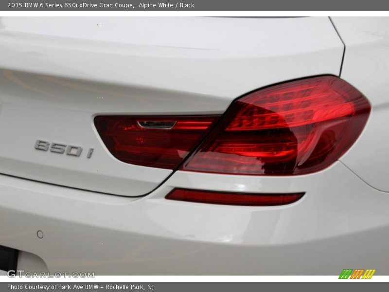 Alpine White / Black 2015 BMW 6 Series 650i xDrive Gran Coupe