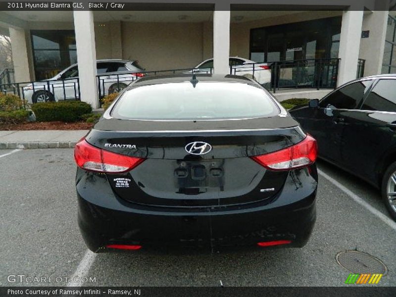 Black / Gray 2011 Hyundai Elantra GLS