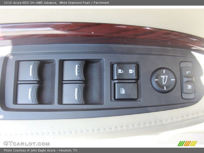 White Diamond Pearl / Parchment 2016 Acura MDX SH-AWD Advance