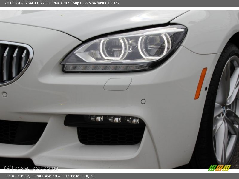 Alpine White / Black 2015 BMW 6 Series 650i xDrive Gran Coupe