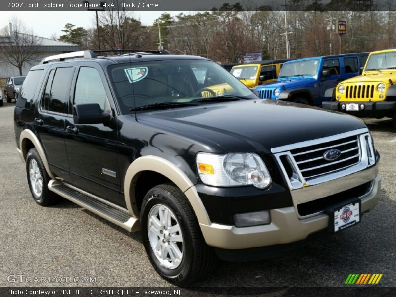 Black / Camel 2007 Ford Explorer Eddie Bauer 4x4