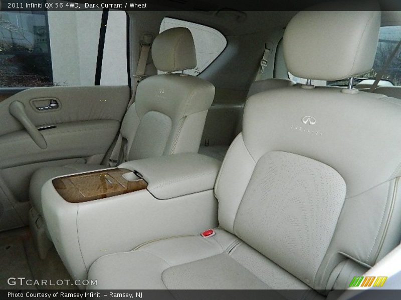 Dark Currant / Wheat 2011 Infiniti QX 56 4WD
