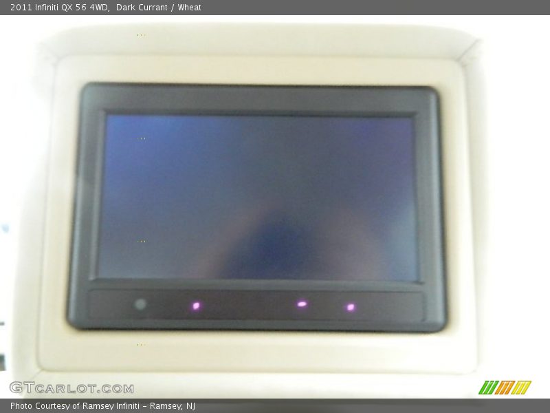 Dark Currant / Wheat 2011 Infiniti QX 56 4WD