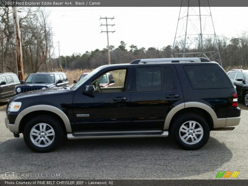 Black / Camel 2007 Ford Explorer Eddie Bauer 4x4