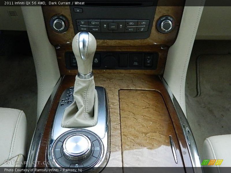  2011 QX 56 4WD 7 Speed ASC Automatic Shifter