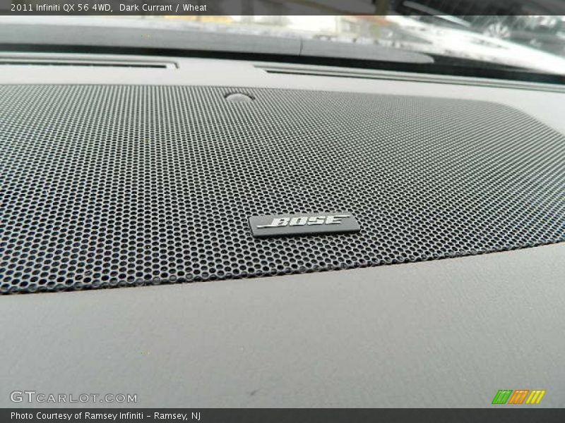 Dark Currant / Wheat 2011 Infiniti QX 56 4WD