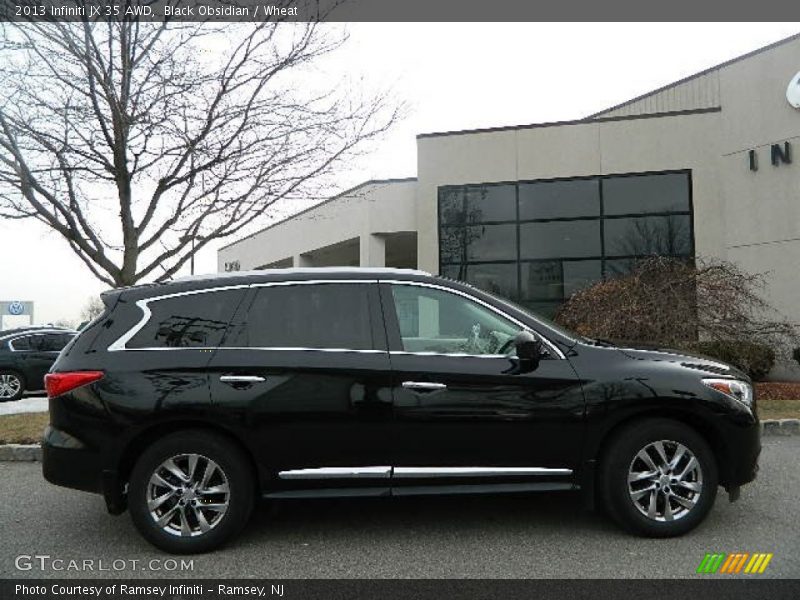 Black Obsidian / Wheat 2013 Infiniti JX 35 AWD