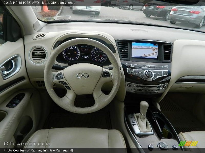 Black Obsidian / Wheat 2013 Infiniti JX 35 AWD