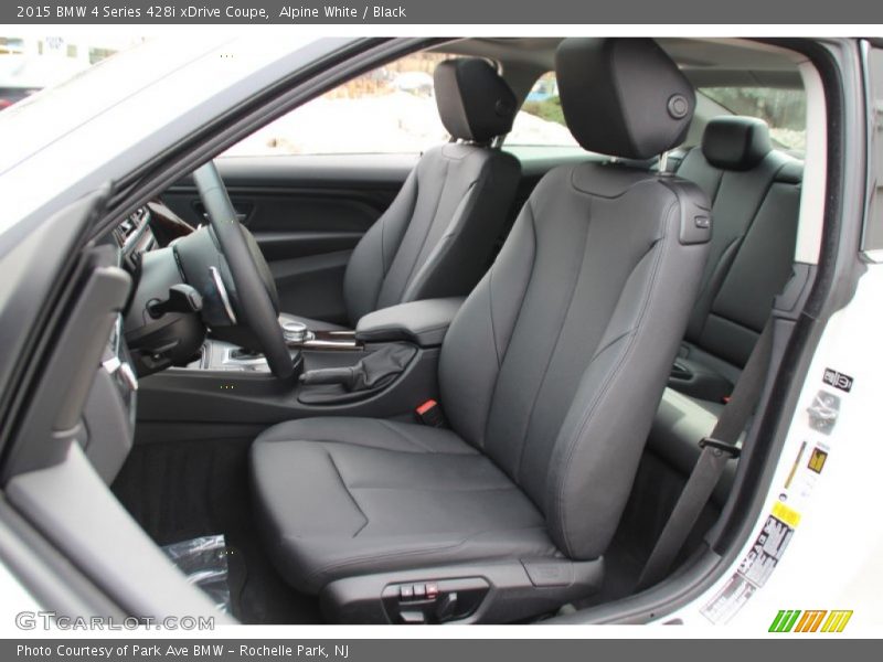 Front Seat of 2015 4 Series 428i xDrive Coupe