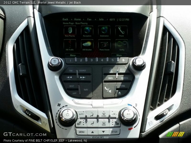 Merlot Jewel Metallic / Jet Black 2012 GMC Terrain SLE