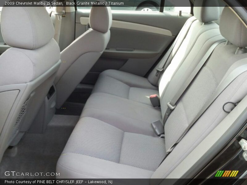 Black Granite Metallic / Titanium 2009 Chevrolet Malibu LS Sedan