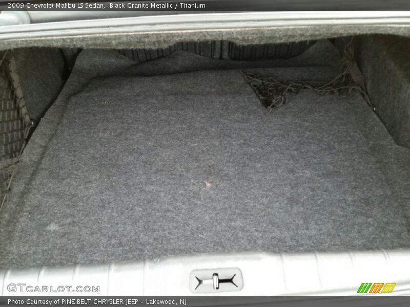 Black Granite Metallic / Titanium 2009 Chevrolet Malibu LS Sedan
