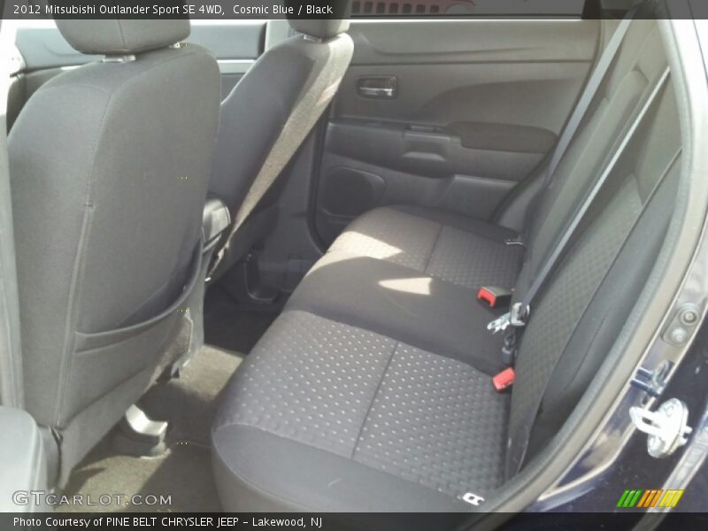 Cosmic Blue / Black 2012 Mitsubishi Outlander Sport SE 4WD
