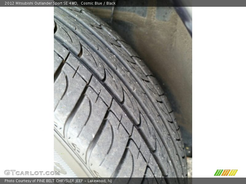 Cosmic Blue / Black 2012 Mitsubishi Outlander Sport SE 4WD