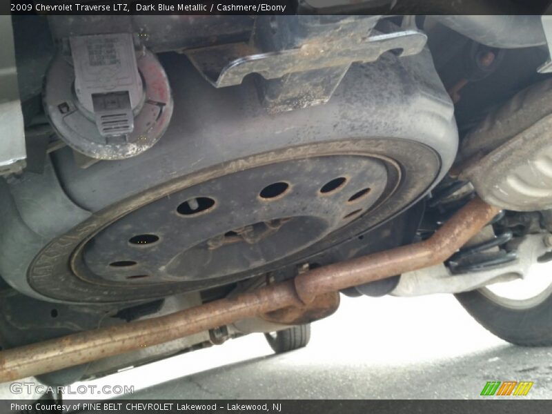 Dark Blue Metallic / Cashmere/Ebony 2009 Chevrolet Traverse LTZ
