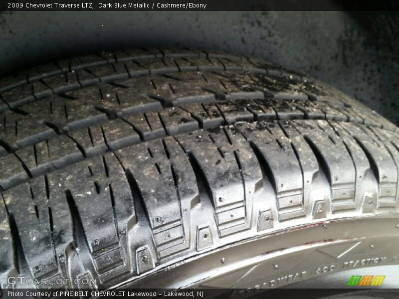 Dark Blue Metallic / Cashmere/Ebony 2009 Chevrolet Traverse LTZ