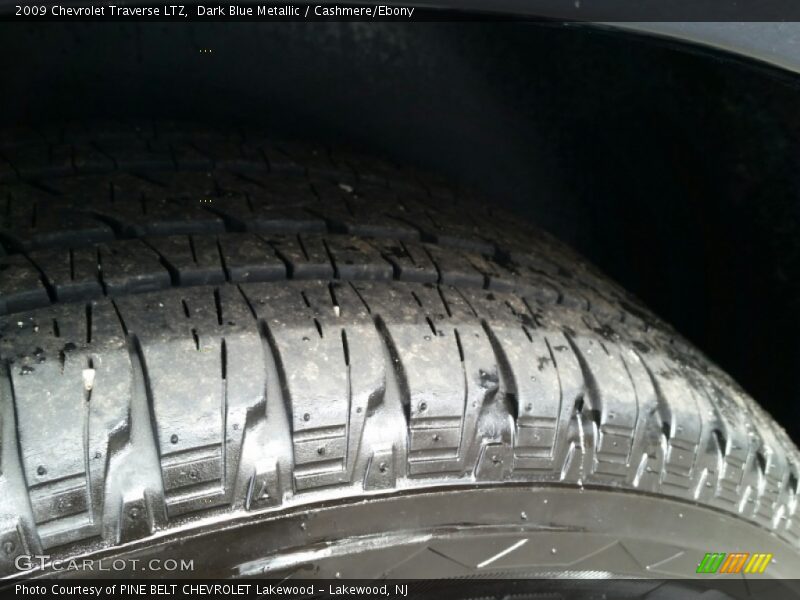 Dark Blue Metallic / Cashmere/Ebony 2009 Chevrolet Traverse LTZ