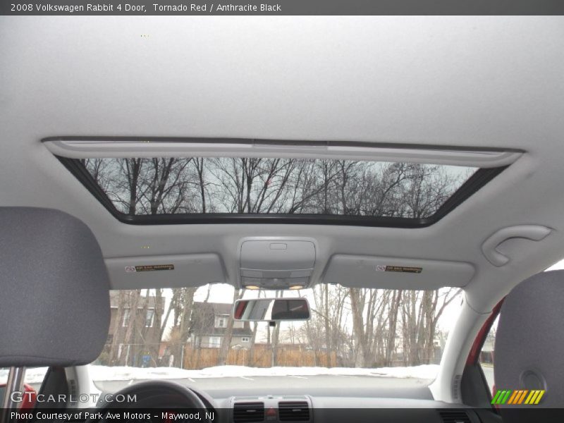 Tornado Red / Anthracite Black 2008 Volkswagen Rabbit 4 Door