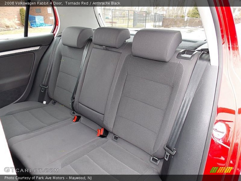 Tornado Red / Anthracite Black 2008 Volkswagen Rabbit 4 Door