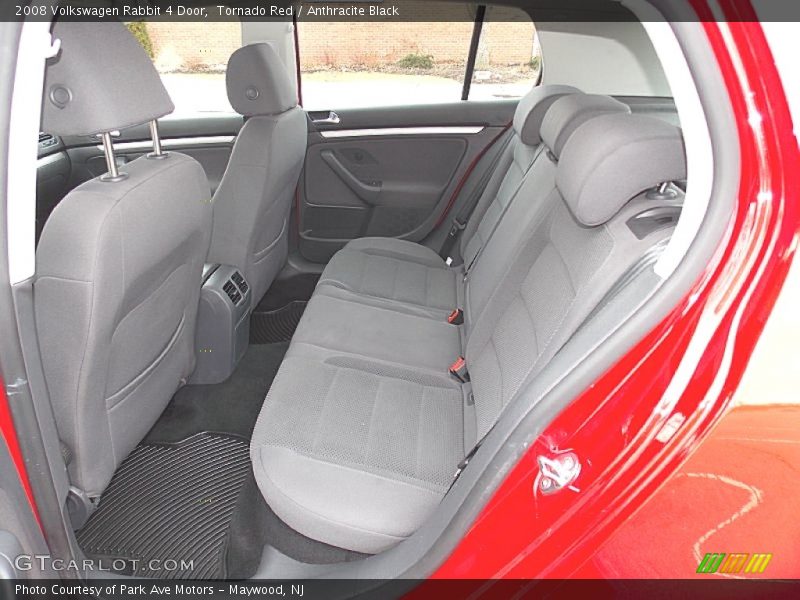 Tornado Red / Anthracite Black 2008 Volkswagen Rabbit 4 Door