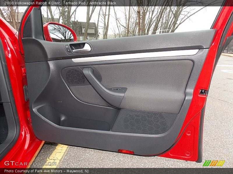Tornado Red / Anthracite Black 2008 Volkswagen Rabbit 4 Door