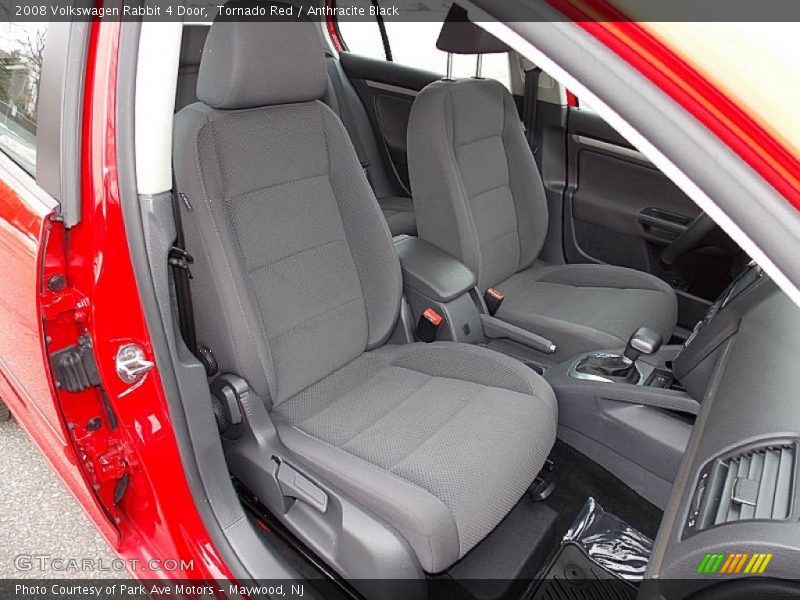 Tornado Red / Anthracite Black 2008 Volkswagen Rabbit 4 Door