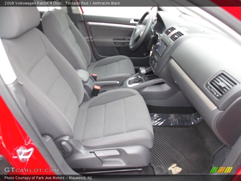 Tornado Red / Anthracite Black 2008 Volkswagen Rabbit 4 Door
