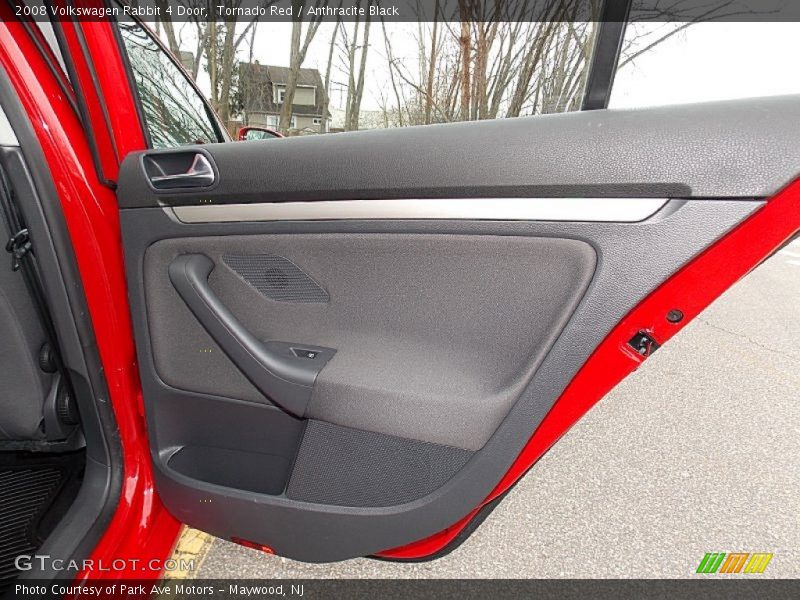 Tornado Red / Anthracite Black 2008 Volkswagen Rabbit 4 Door