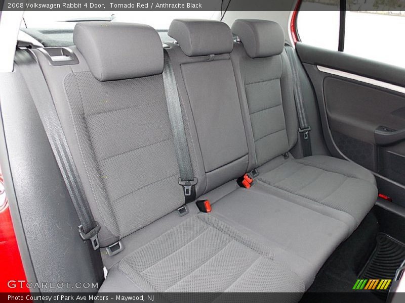 Tornado Red / Anthracite Black 2008 Volkswagen Rabbit 4 Door