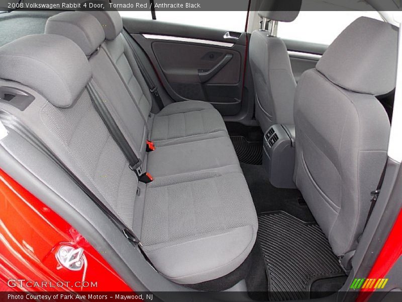 Tornado Red / Anthracite Black 2008 Volkswagen Rabbit 4 Door