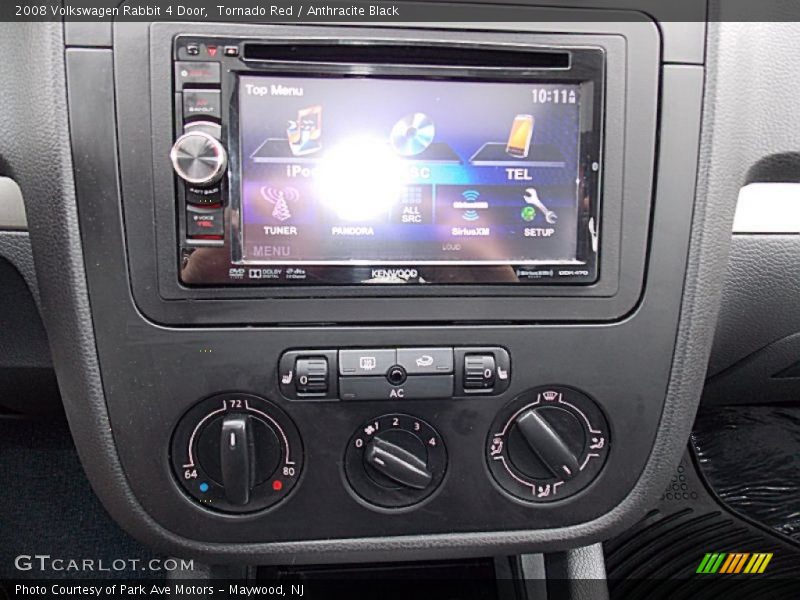 Tornado Red / Anthracite Black 2008 Volkswagen Rabbit 4 Door