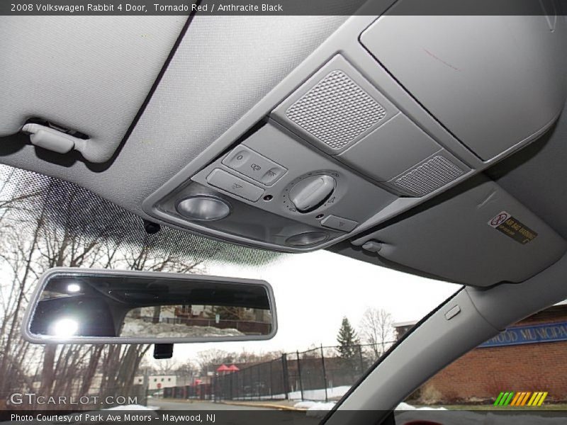 Tornado Red / Anthracite Black 2008 Volkswagen Rabbit 4 Door