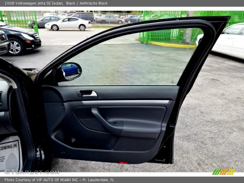 Black / Anthracite Black 2008 Volkswagen Jetta SE Sedan