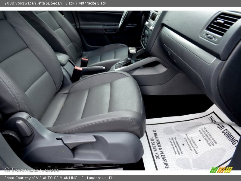 Black / Anthracite Black 2008 Volkswagen Jetta SE Sedan