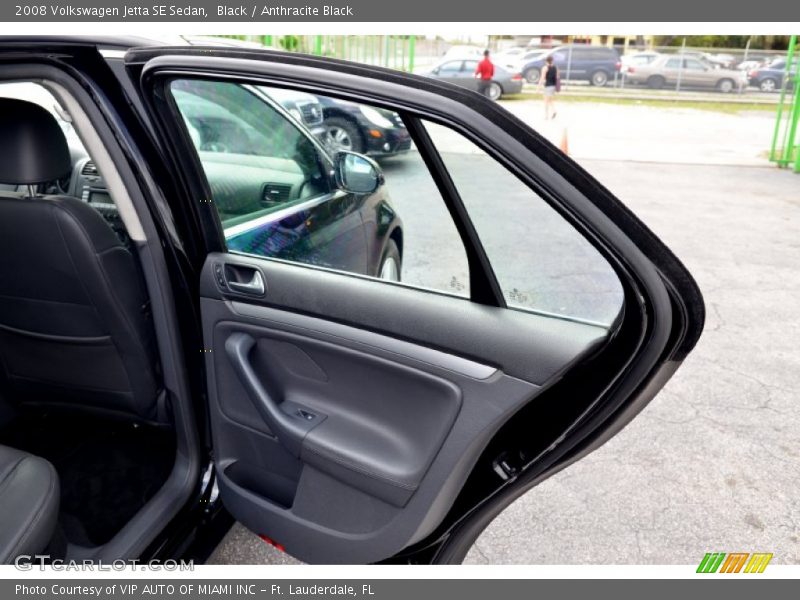 Black / Anthracite Black 2008 Volkswagen Jetta SE Sedan