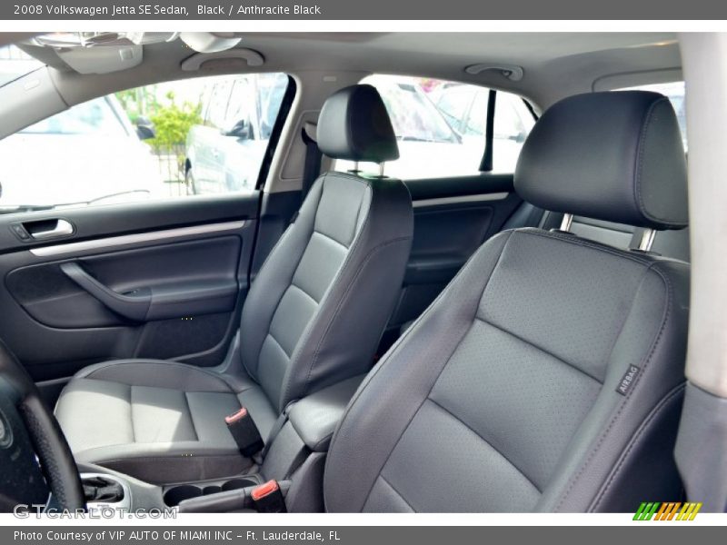Black / Anthracite Black 2008 Volkswagen Jetta SE Sedan