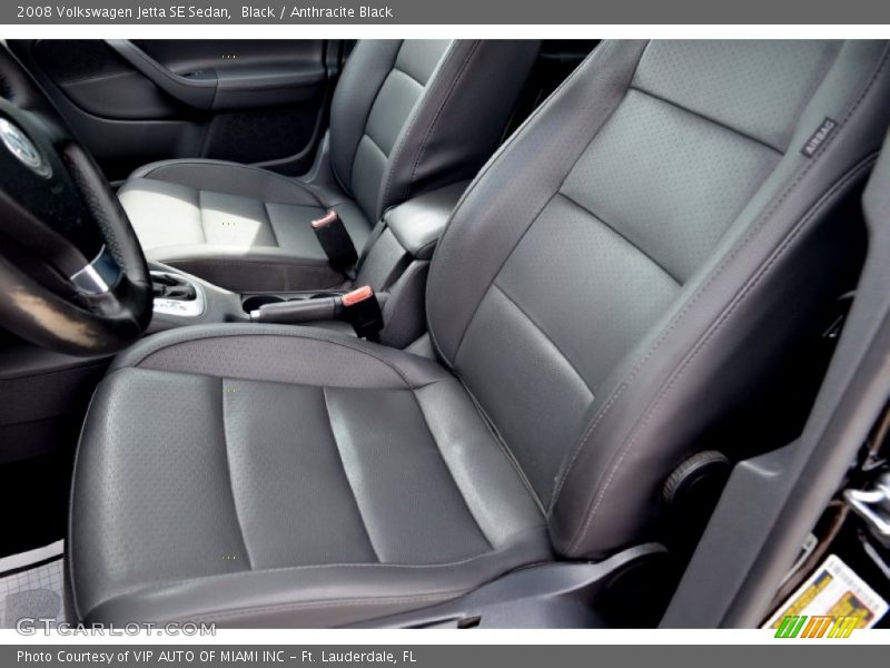 Black / Anthracite Black 2008 Volkswagen Jetta SE Sedan
