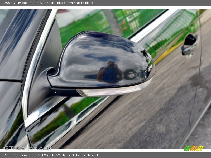 Black / Anthracite Black 2008 Volkswagen Jetta SE Sedan