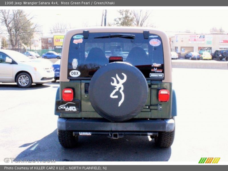 Moss Green Pearl / Green/Khaki 1998 Jeep Wrangler Sahara 4x4