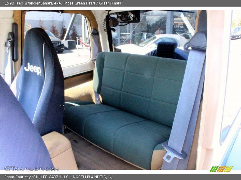Moss Green Pearl / Green/Khaki 1998 Jeep Wrangler Sahara 4x4