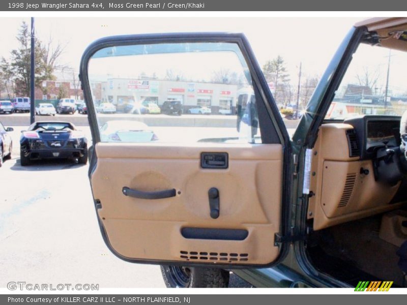 Moss Green Pearl / Green/Khaki 1998 Jeep Wrangler Sahara 4x4