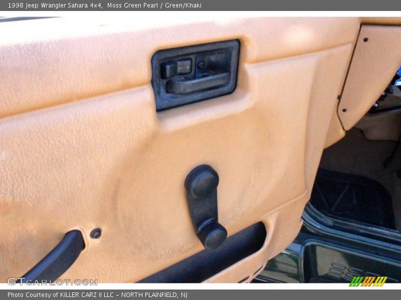 Moss Green Pearl / Green/Khaki 1998 Jeep Wrangler Sahara 4x4