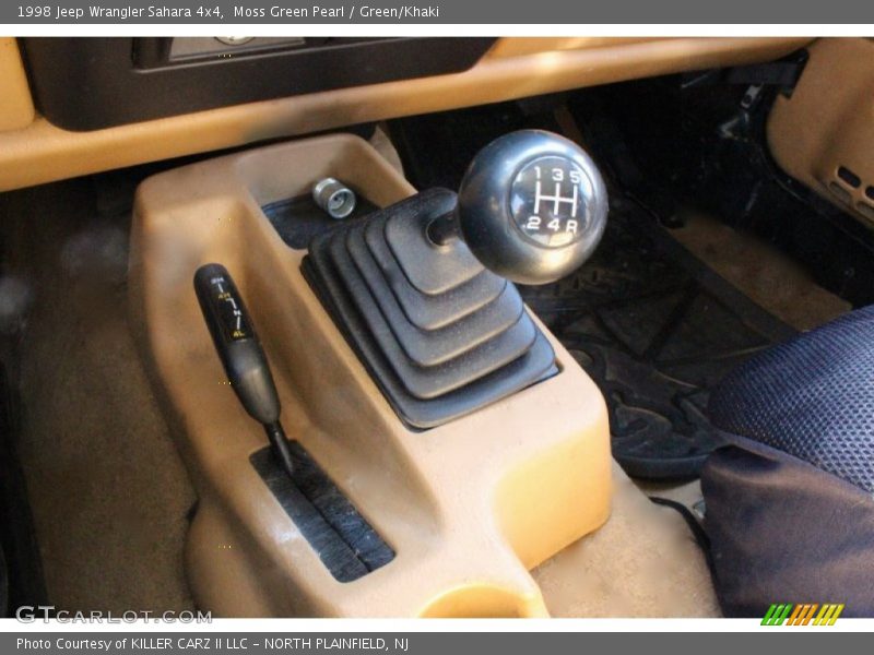 Moss Green Pearl / Green/Khaki 1998 Jeep Wrangler Sahara 4x4