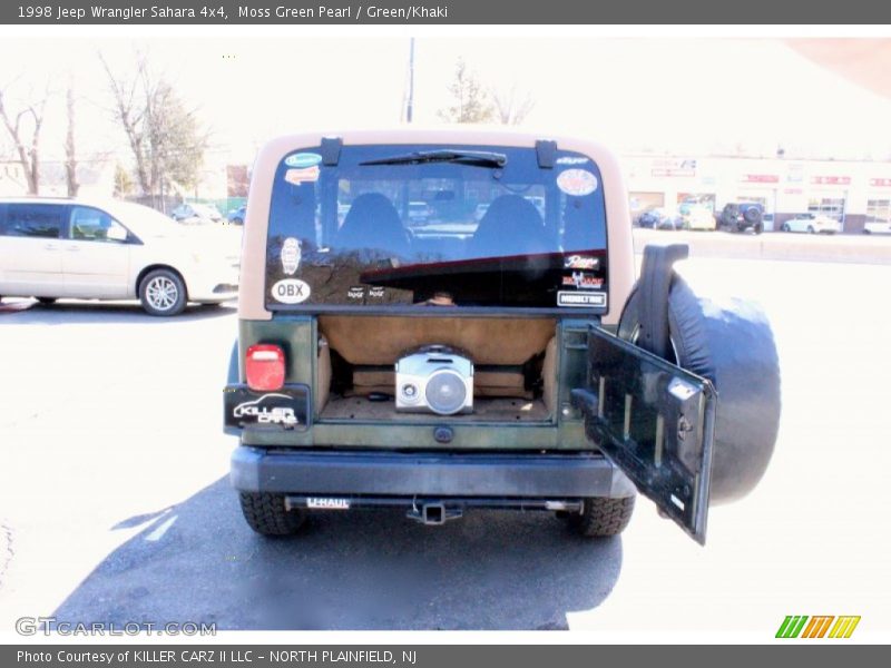 Moss Green Pearl / Green/Khaki 1998 Jeep Wrangler Sahara 4x4