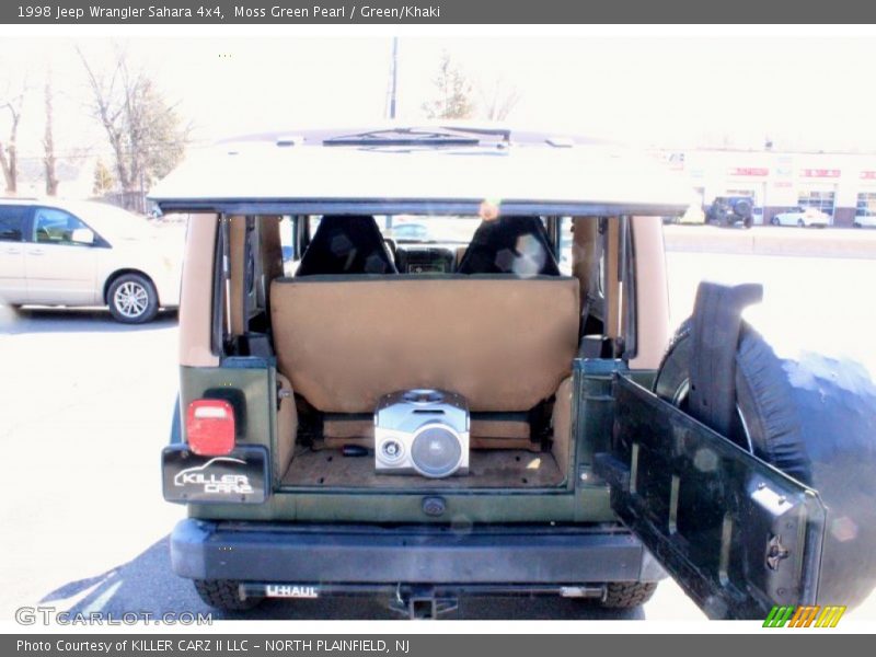 Moss Green Pearl / Green/Khaki 1998 Jeep Wrangler Sahara 4x4